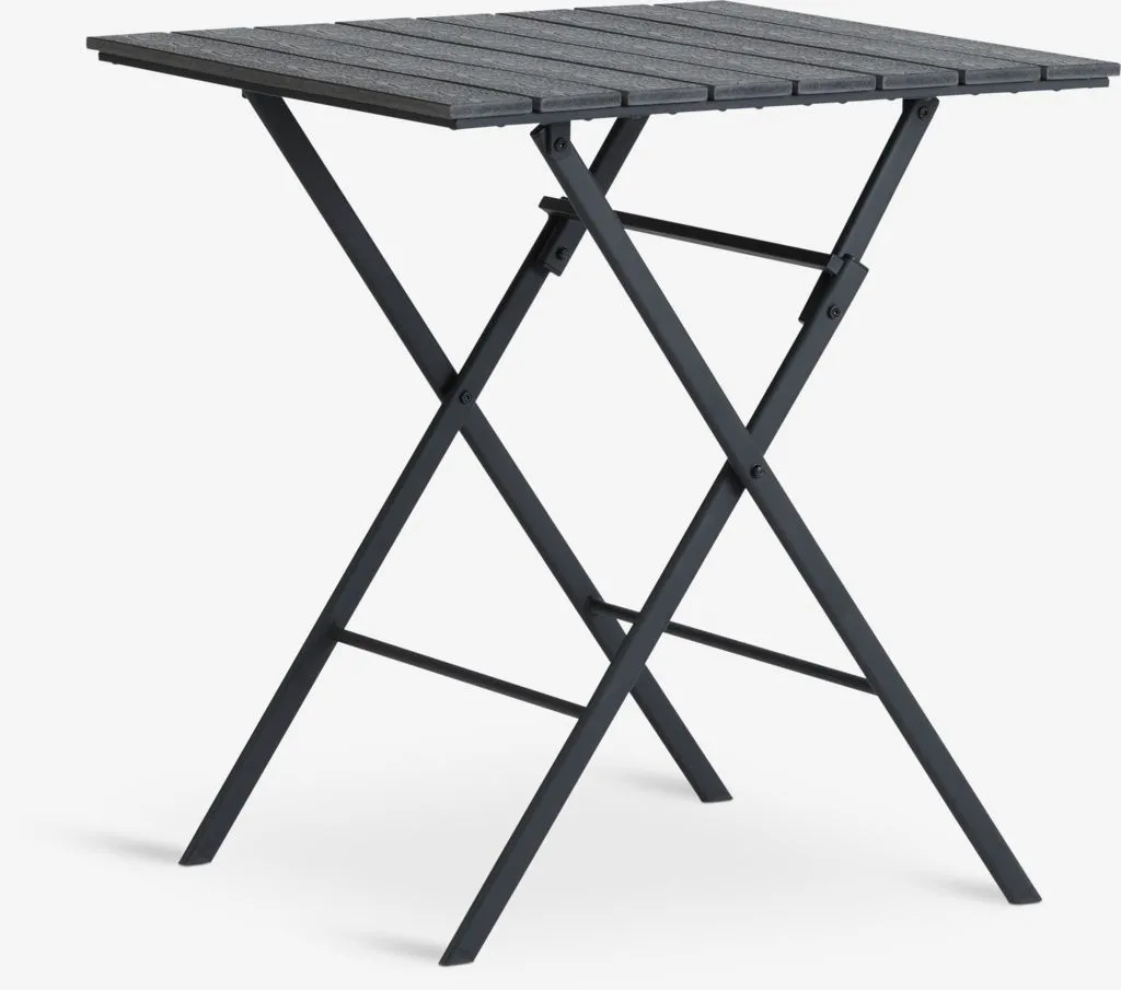 Klaptafel - bistro - zwart