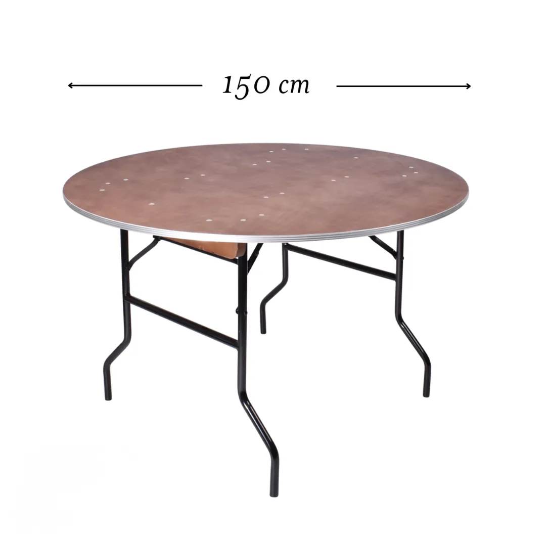 Dinertafel - 150 cm - rond
