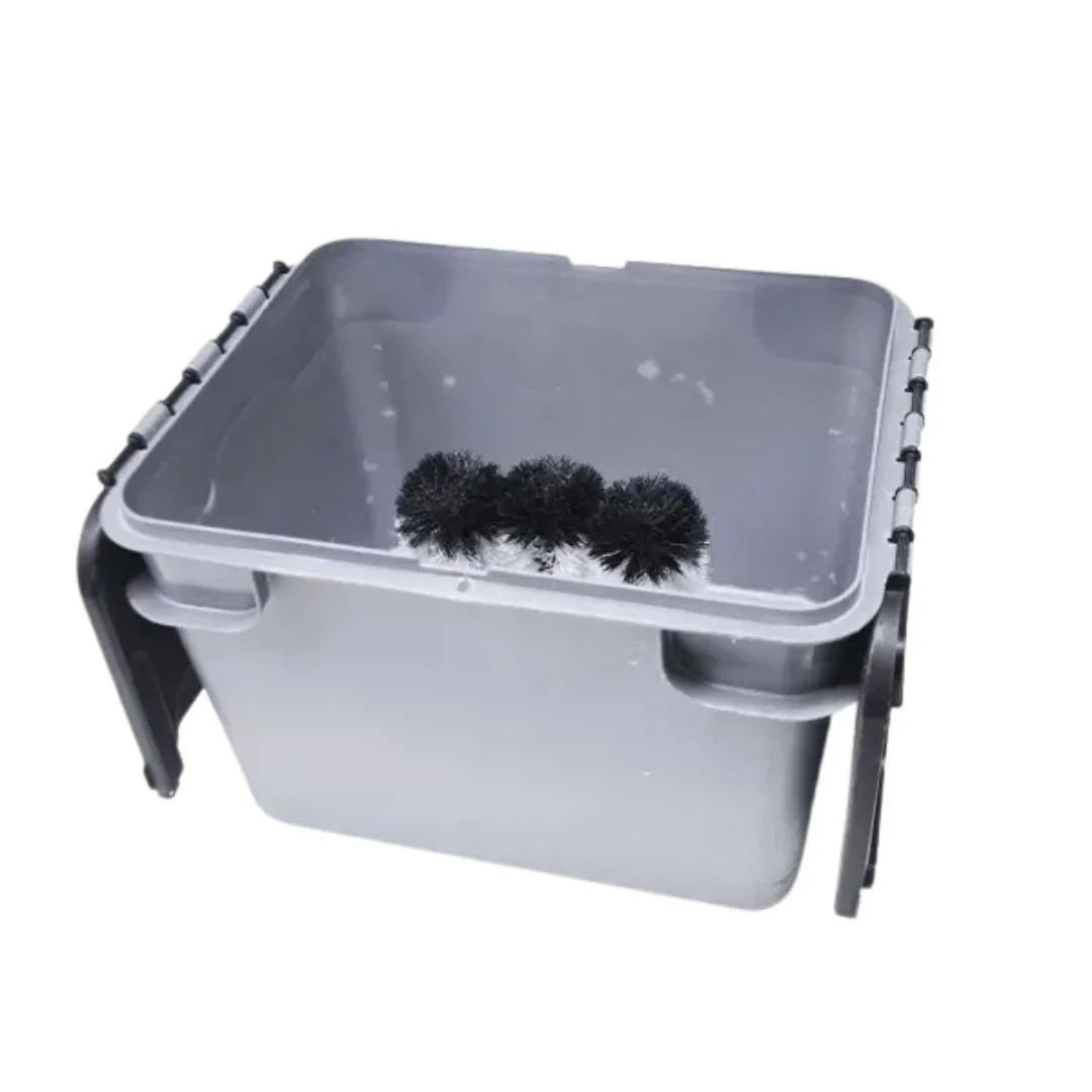 Spoelbakje met borstel