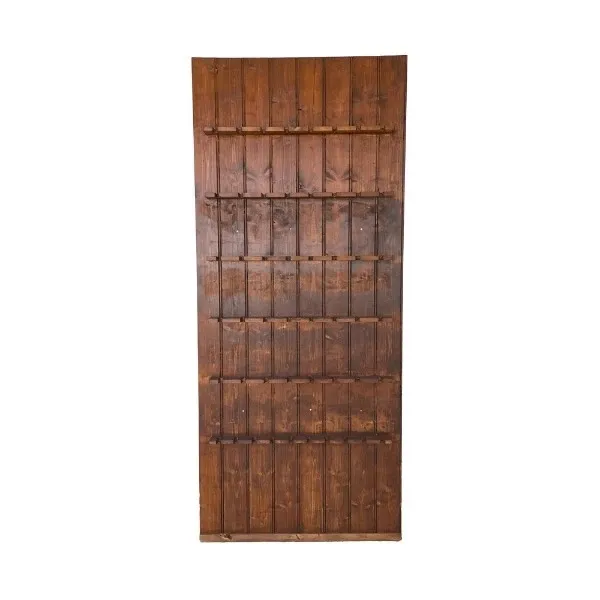 Champagne muur - hout