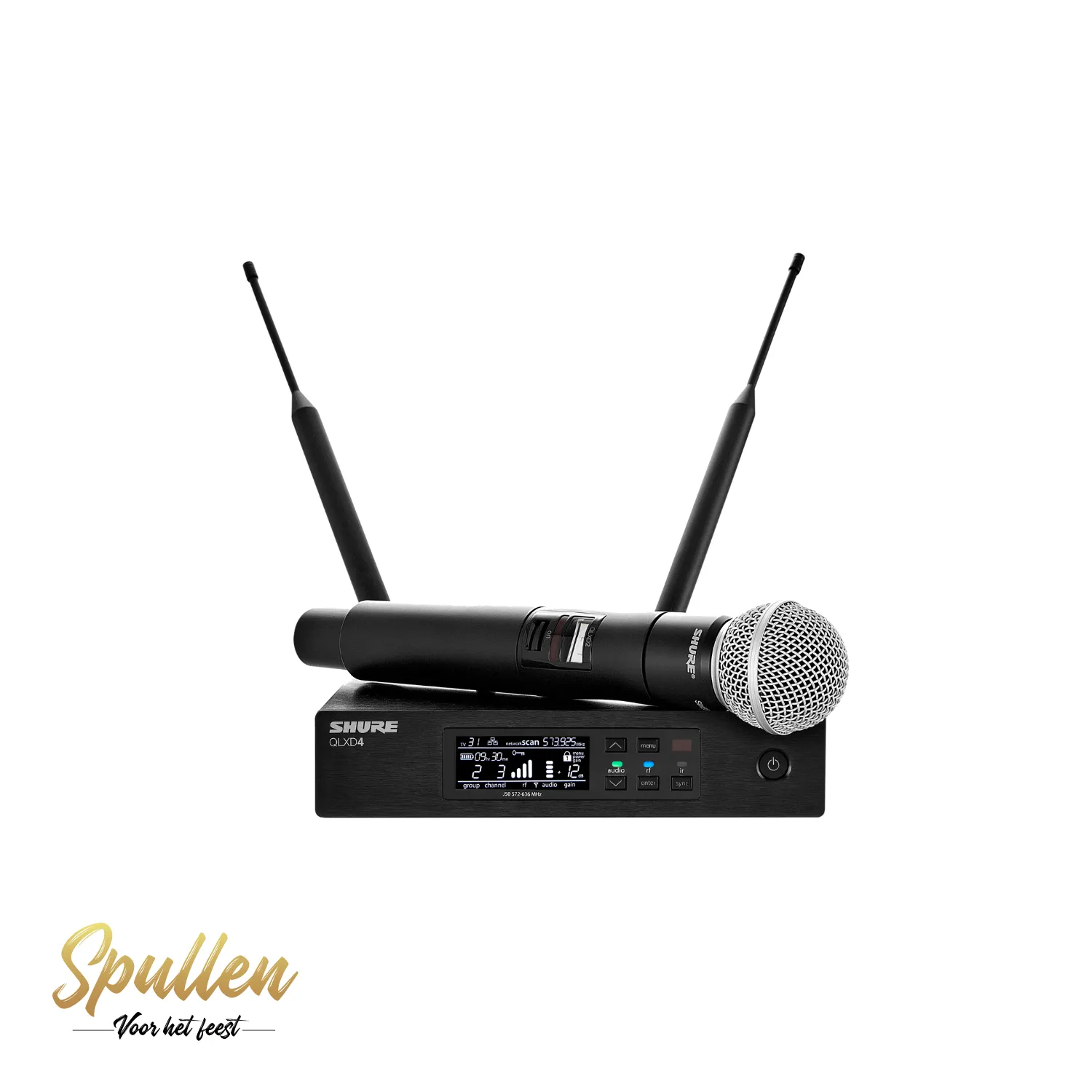 Draadloze microfoon | SHURE - QLX-D ONE WAY KIT